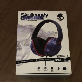 スカルキャンディ(Skullcandy)のスカルキャンディー クラッシャー ヘッドホン(ヘッドフォン/イヤフォン)