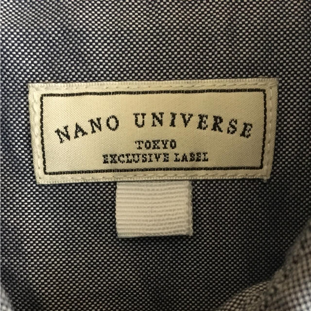 nano・universe(ナノユニバース)の【美品】nano universe(ナノユニバース )シャツ メンズのトップス(シャツ)の商品写真