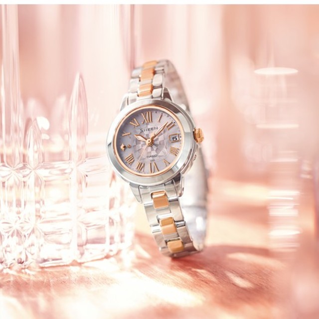 CASIO(カシオ)のCASIO【ソーラー時計】　SHEEN❗値下げ❗ レディースのファッション小物(腕時計)の商品写真