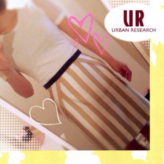 アーバンリサーチ(URBAN RESEARCH)の新品！期間限定SALE(ひざ丈スカート)