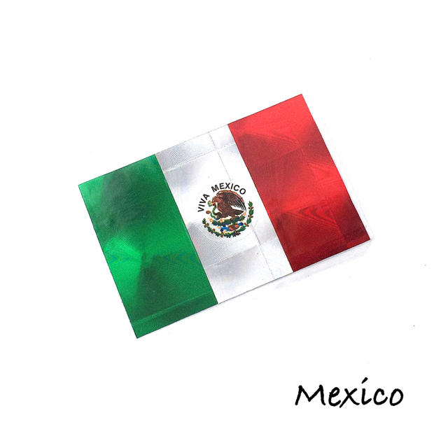 キラキラ メキシカン フラッグ メキシコ国旗 ステッカーの通販 By Colorful Mexico S Shop ラクマ