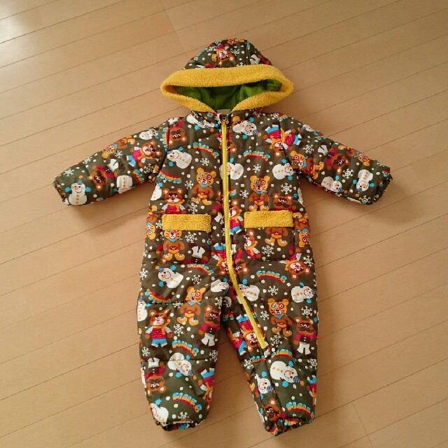 スノーウェア ジャンプスーツ つなぎ 雪遊び キッズ/ベビー/マタニティのキッズ服男の子用(90cm~)(ジャケット/上着)の商品写真