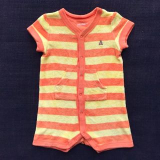 ベビーギャップ(babyGAP)の値下げ！ベビーギャップ 半袖ロンパース 70cm(カバーオール)