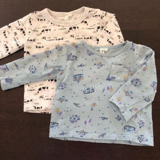 ラーゴム(LAGOM)の長袖Tシャツ 2枚セット サマンサモスモス lagom 95(Tシャツ/カットソー)