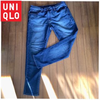 ユニクロ(UNIQLO)の大きいサイズ デニム ユニクロ ジーンズ スキニーパンツ ジーパン メンズ(デニム/ジーンズ)