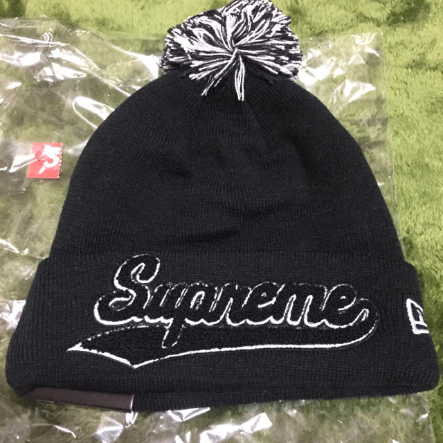 Blackブラックサイズ2016AW New Era Chenille Script Beanie