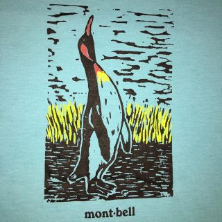 モンベル(mont bell)のモンベル ペンギン模様のウィックロンTシャツ(Tシャツ(半袖/袖なし))