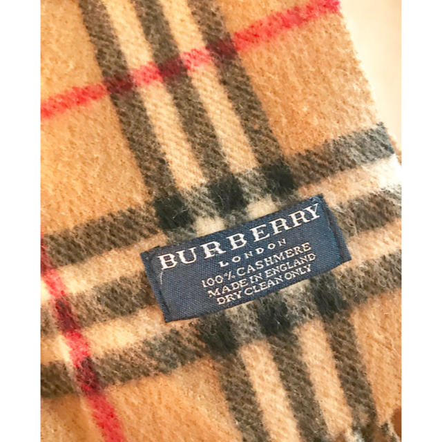 BURBERRY(バーバリー)のBurberry マフラー チェック レディースのファッション小物(マフラー/ショール)の商品写真