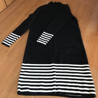 ドットアンドストライプスチャイルドウーマン(Dot&Stripes CHILDWOMAN)のニットワンピース(ひざ丈ワンピース)