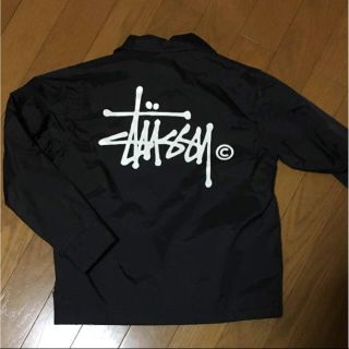 ステューシー(STUSSY)のステューシーキッズ黒人気コーチジャケット110(ジャケット/上着)