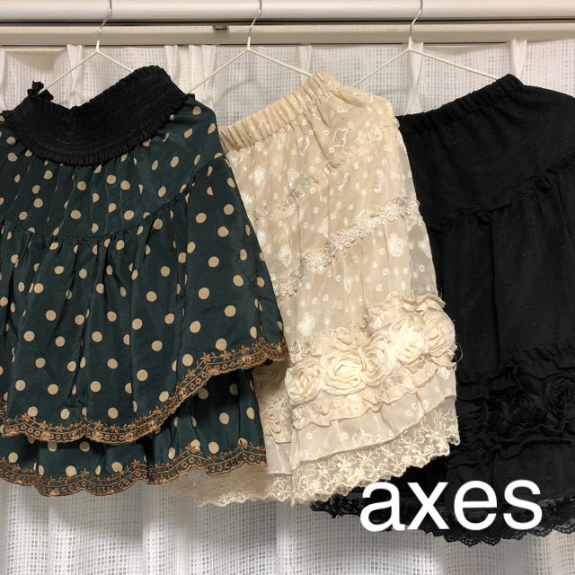 axes femme(アクシーズファム)のaxes☆スカート３点 レディースのスカート(ミニスカート)の商品写真