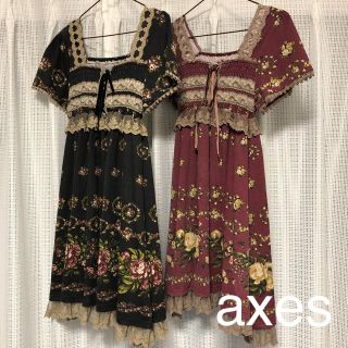 アクシーズファム(axes femme)のaxes☆色違いワンピ２点(ひざ丈ワンピース)