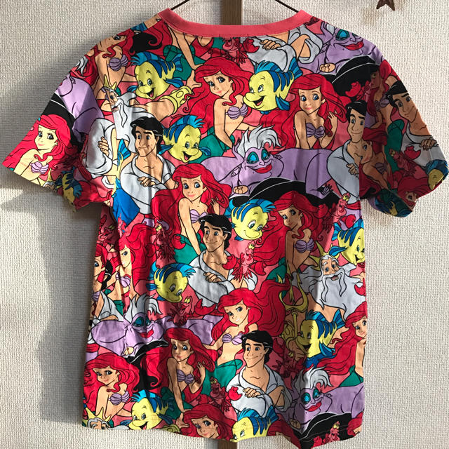 Disney(ディズニー)のななみ様専用ディズニーアリエルティシャツ Sサイズ レディースのトップス(Tシャツ(半袖/袖なし))の商品写真