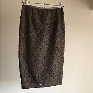 ロペ(ROPE’)の美品♡ROPE♡レースタイトスカート(ひざ丈スカート)