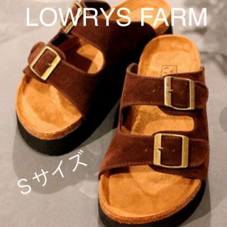 ローリーズファーム(LOWRYS FARM)のローリーズファーム⭐️ LOWRYS FARM⭐️コンフォートサンダル⭐️Ｓ(サンダル)