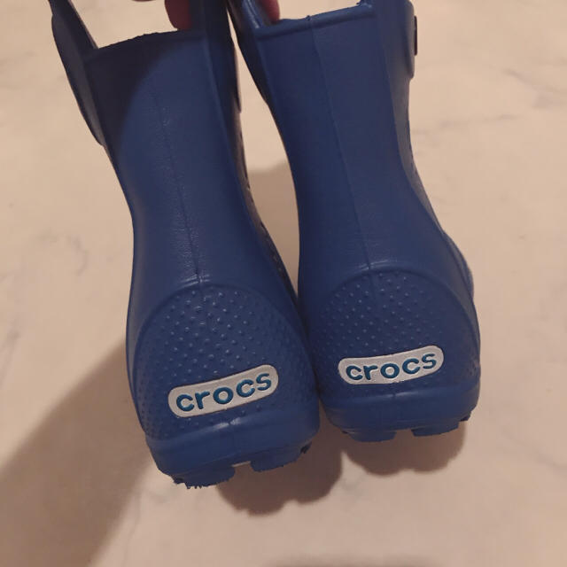 crocs(クロックス)のクロックス キッズレインブーツ♡ キッズ/ベビー/マタニティのベビー靴/シューズ(~14cm)(長靴/レインシューズ)の商品写真