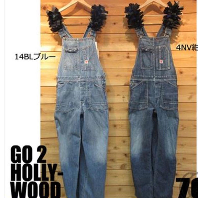 限定値下げ！go to hollywood オーバーオール ネイビー 160新品-