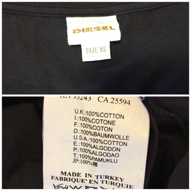 DIESEL(ディーゼル)のディーゼル  Tシャツ レディースのトップス(Tシャツ(半袖/袖なし))の商品写真