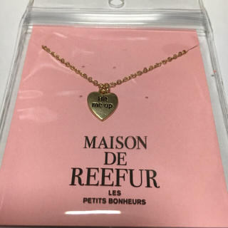 メゾンドリーファー(Maison de Reefur)のハートのネックレス(ネックレス)