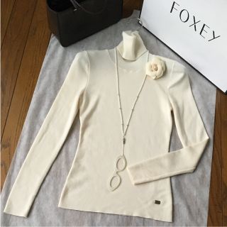 フォクシー(FOXEY)の未使用♡フォクシー♡FOXEY♡グレースウール タートル セーター38(ニット/セーター)