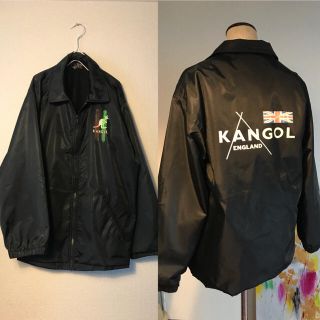 サンタモニカ(Santa Monica)の90s used 古着 KANGOL コーチジャケット(ナイロンジャケット)