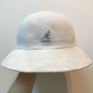 カンゴール(KANGOL)のKANGOL バケットハット 白(ハット)