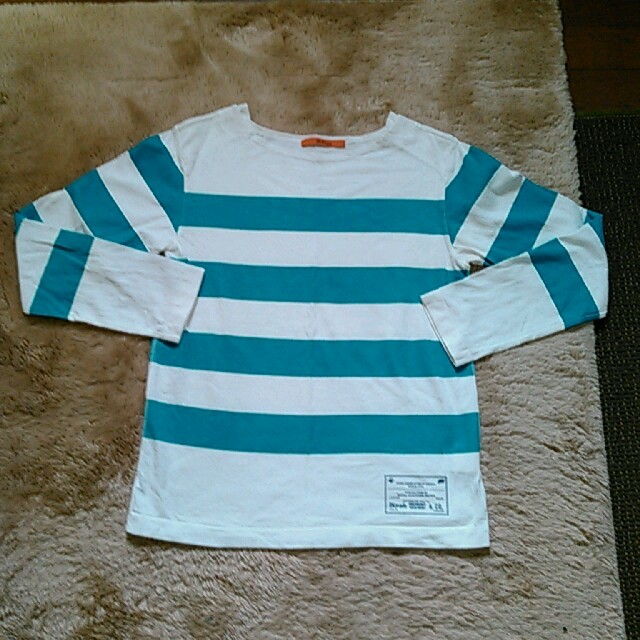 55DSL(フィフティーファイブディーエスエル)のボーダーT シャツ レディースのトップス(Tシャツ(長袖/七分))の商品写真