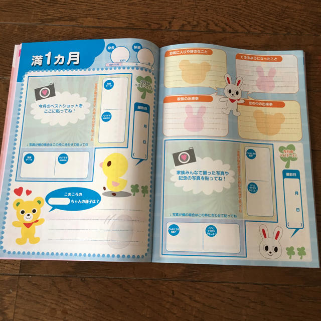 mikihouse(ミキハウス)のBabyBook♡0～1歳 キッズ/ベビー/マタニティのメモリアル/セレモニー用品(アルバム)の商品写真