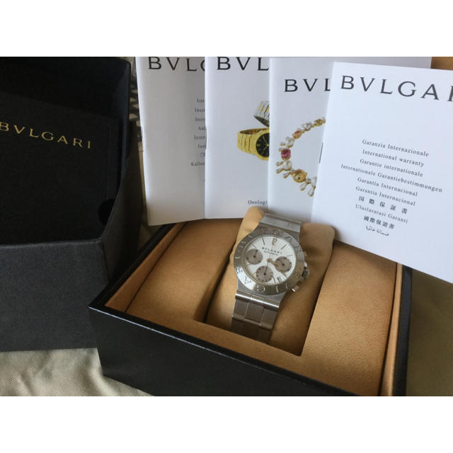 BVLGARI(ブルガリ)のブルガリディアゴノスポーツクロノグラフCH35S     (りたーたさま)専用 メンズの時計(腕時計(アナログ))の商品写真