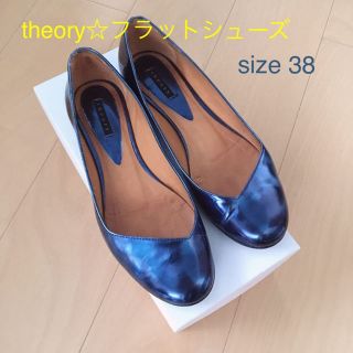 セオリー(theory)の【値下げ】theory☆フラットシューズ size 38(その他)