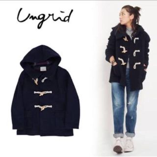 アングリッド(Ungrid)のすこにゃん様用☆ ungrid 2015 ミドル丈ダッフルコート S ネイビー(ダッフルコート)