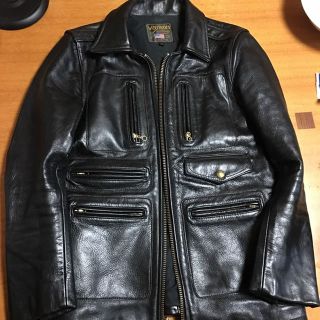 バンソン(VANSON)のVANSON レザージャケット L 革ジャケット LEATHER(レザージャケット)