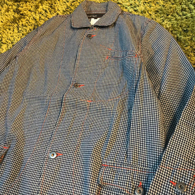 HOW NATURAL?(ハウナチュラル)のHow Natural ？ New York Gingham Check JKT メンズのジャケット/アウター(カバーオール)の商品写真