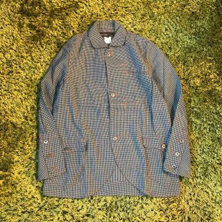 ハウナチュラル(HOW NATURAL?)のHow Natural ？ New York Gingham Check JKT(カバーオール)