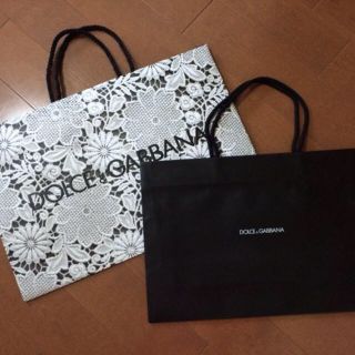 ドルチェアンドガッバーナ(DOLCE&GABBANA)のDOLCE&GABBANAショップ紙袋(ショップ袋)