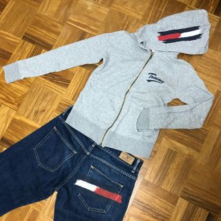 トミーガール(tommy girl)のMichel様専用♡tommy girl パーカー デニム 上下set♡(パーカー)