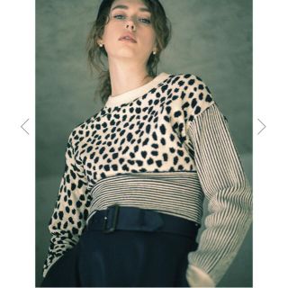 アメリヴィンテージ(Ameri VINTAGE)の♦︎Ameri VINTAGE♦︎MINI DALMATIAN KNIT(ニット/セーター)