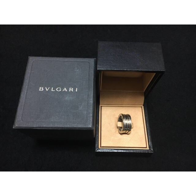 【正規品】ブルガリ 指輪 WG ビーゼロワン 11号 59リング(指輪)