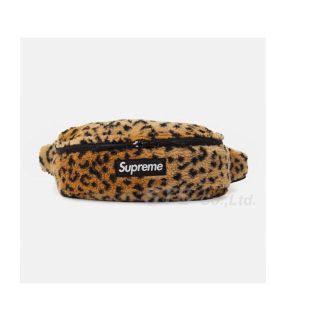 シュプリーム(Supreme)のSupreme - Leopard Fleece Waist Bag バッグ(ウエストポーチ)