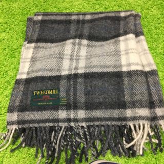 ツイードミル(TWEEDMILL)のツイードミル大判ショール 美品(マフラー/ショール)