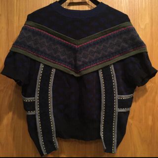 サカイ(sacai)のsacai トップス(カットソー(半袖/袖なし))