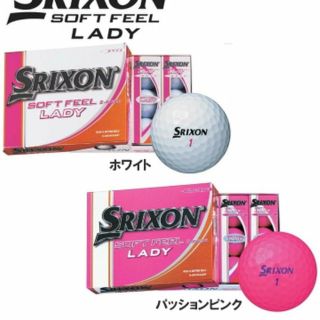 ダンロップ(DUNLOP)のスリクソンレディスゴルフボール(2ダース)(ゴルフ)