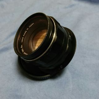 ペンタックス(PENTAX)のsuper takumar 55mm f1.8 Canonマウントアダプター付き(レンズ(単焦点))