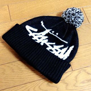 ステューシー(STUSSY)のニット帽(ニット帽/ビーニー)