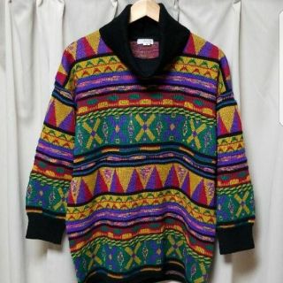 クージー(COOGI)の3Dニット　クージータイプ　タートルネック 総柄ニット(ニット/セーター)