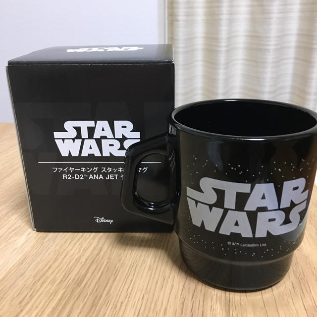 Disney(ディズニー)の最終値下げ【新品未使用】ANA STARWARS マグカップ エンタメ/ホビーの漫画(アメコミ/海外作品)の商品写真