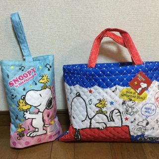 スヌーピー(SNOOPY)の新品＊タグ付き スヌーピ ２点セット(トートバッグ)