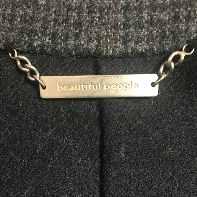 beautiful people(ビューティフルピープル)の【meg様専用】beautiful people ウールチェスターコート レディースのジャケット/アウター(チェスターコート)の商品写真