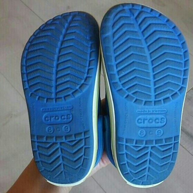 crocs(クロックス)のクロックス＊15,5㎝(C 8～9サイズ) キッズ/ベビー/マタニティのキッズ靴/シューズ(15cm~)(サンダル)の商品写真