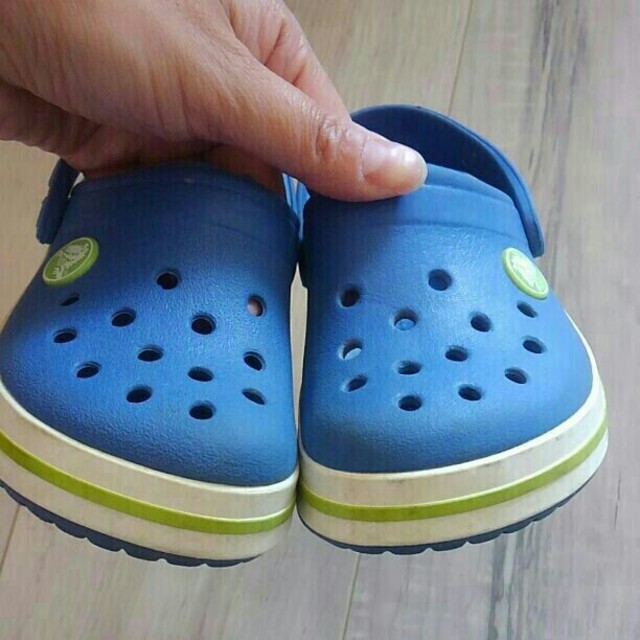 crocs(クロックス)のクロックス＊15,5㎝(C 8～9サイズ) キッズ/ベビー/マタニティのキッズ靴/シューズ(15cm~)(サンダル)の商品写真